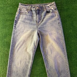 American Eagle Stretch Highest Rise 90's Boyfriend Jeans Size 10 Retro Y2K